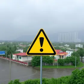 alerta laranja chuvas intensas Florianópolis