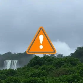 alerta de tempestade em Palhoça