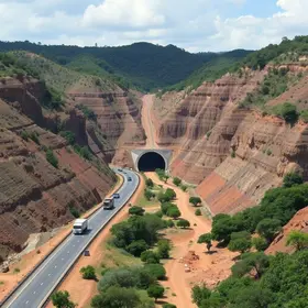 túnel BR-101 Lulão