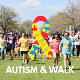 Corrida e Caminhada de Conscientização sobre o Autismo