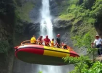 turistas resgatados após queda em cachoeira