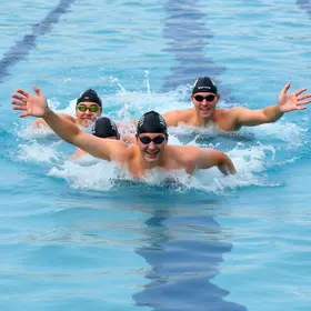 equipe de natação de Canela