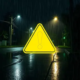 alerta amarelo de chuvas intensas