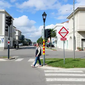 passagem para pedestres