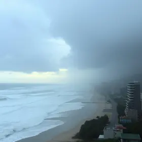 alerta amarelo para tempestade