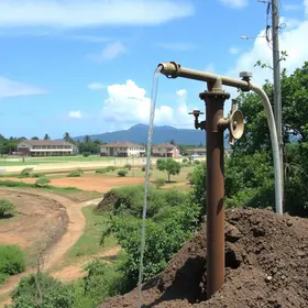 água de adutora