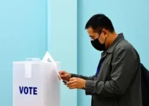 apuração ao vivo dos votos em Palhoça (SC)